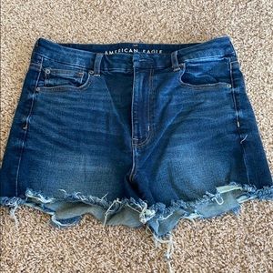 American Eagle stretchy high waisted shorts
